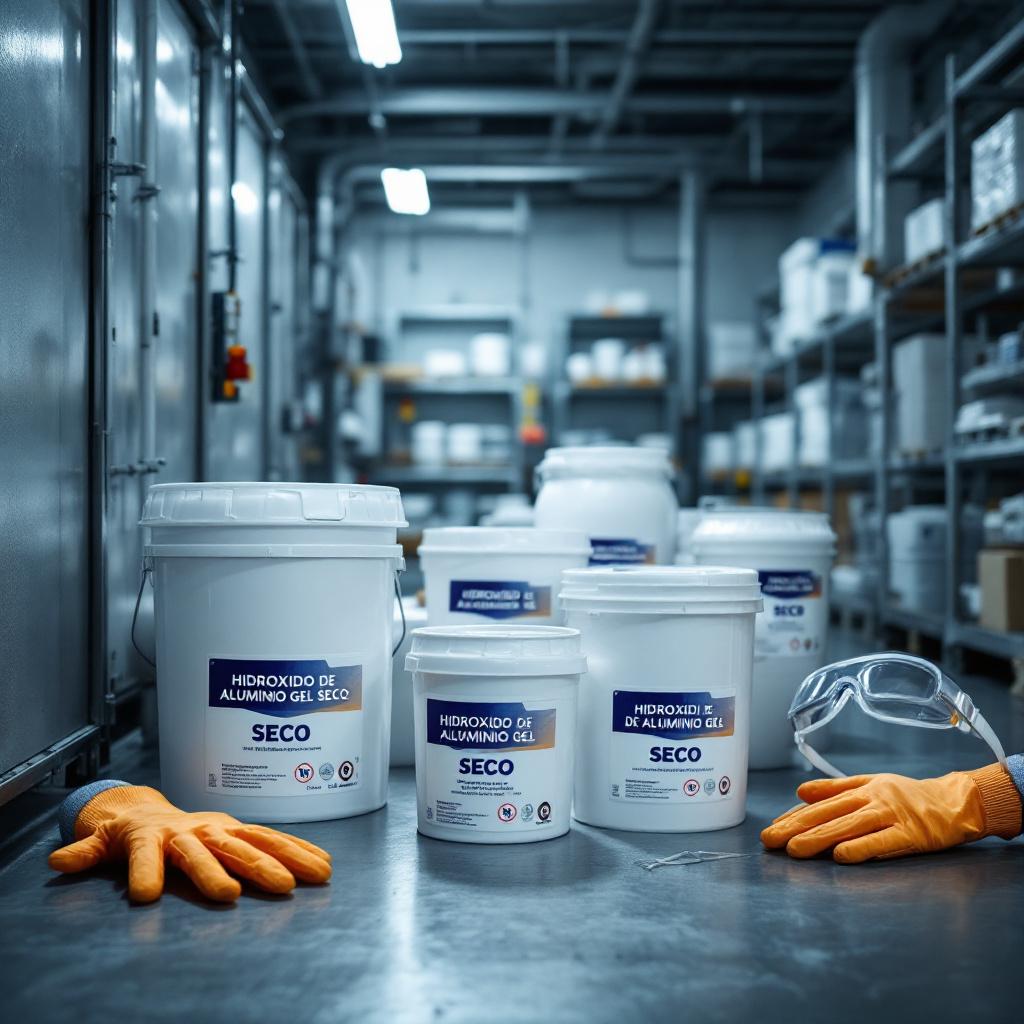 Hidroxido de aluminio gel seco