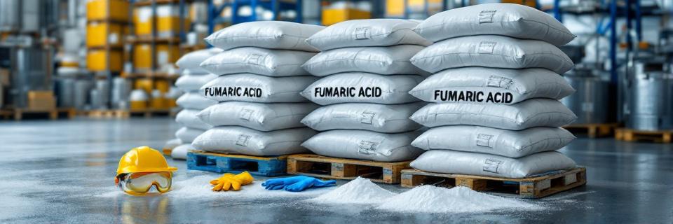 Acido fumarico en polvo
