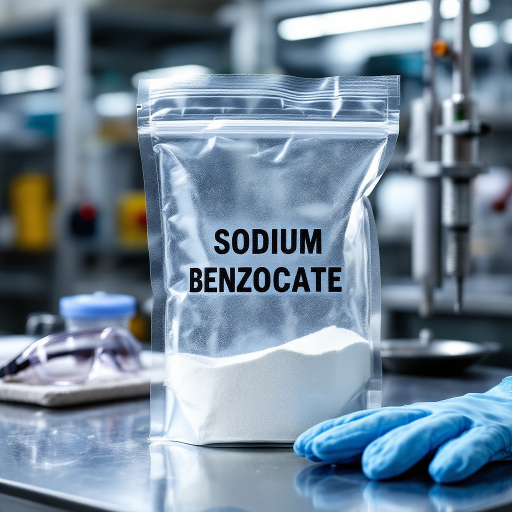 Benzoato de sodio en polvo