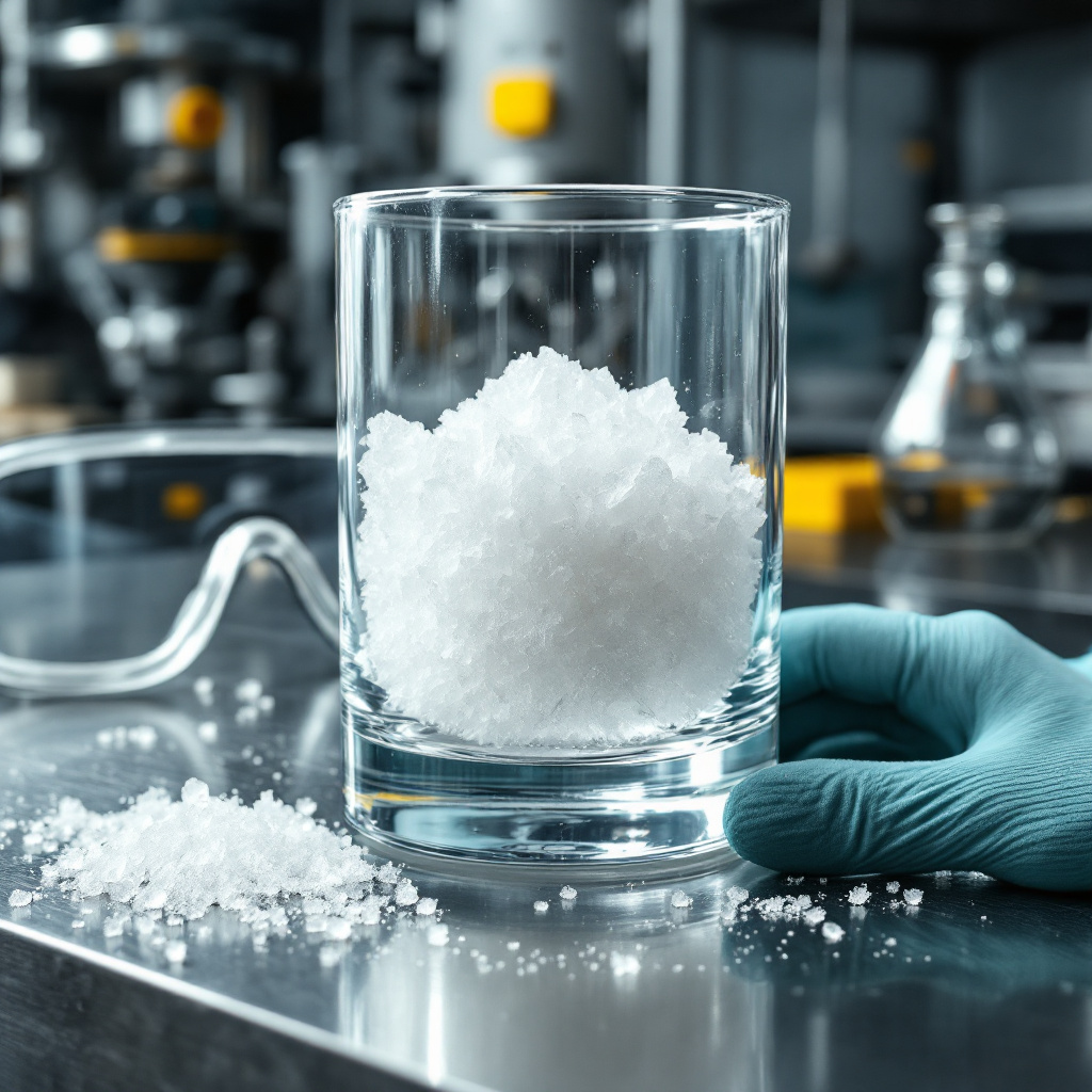 Acido oxalico cristales