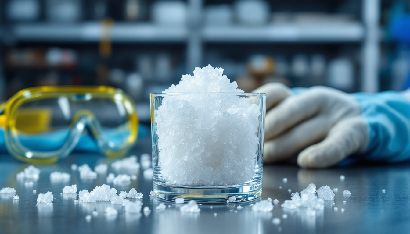 Acido oxalico cristales