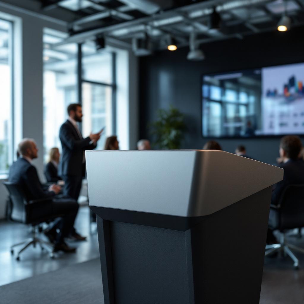 PODIUMS CON PANTALLA