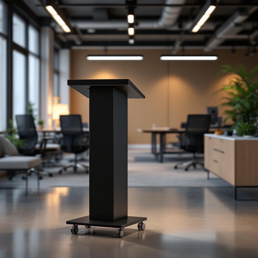 Podiums con Bloqueo de Ruedas