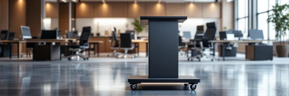 Podiums con Bloqueo de Ruedas