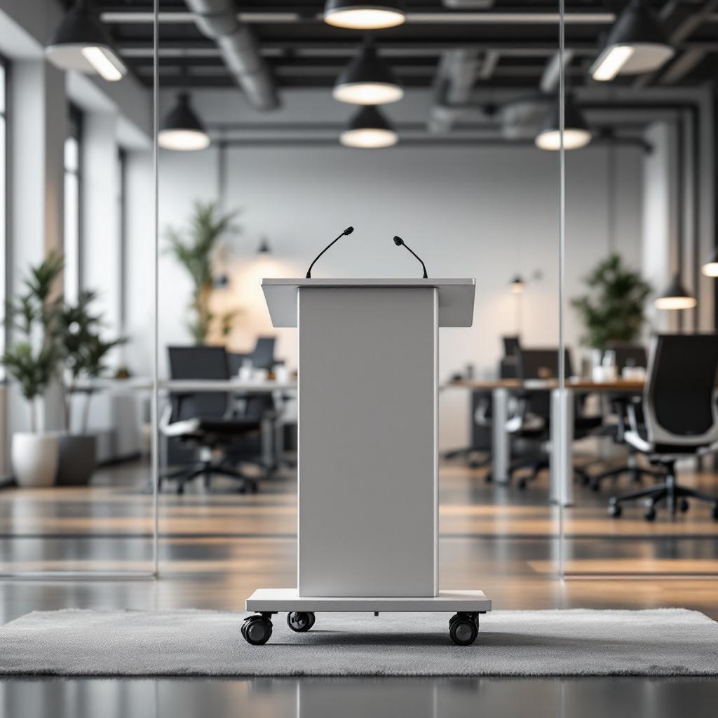 Podiums con Bloqueo de Ruedas