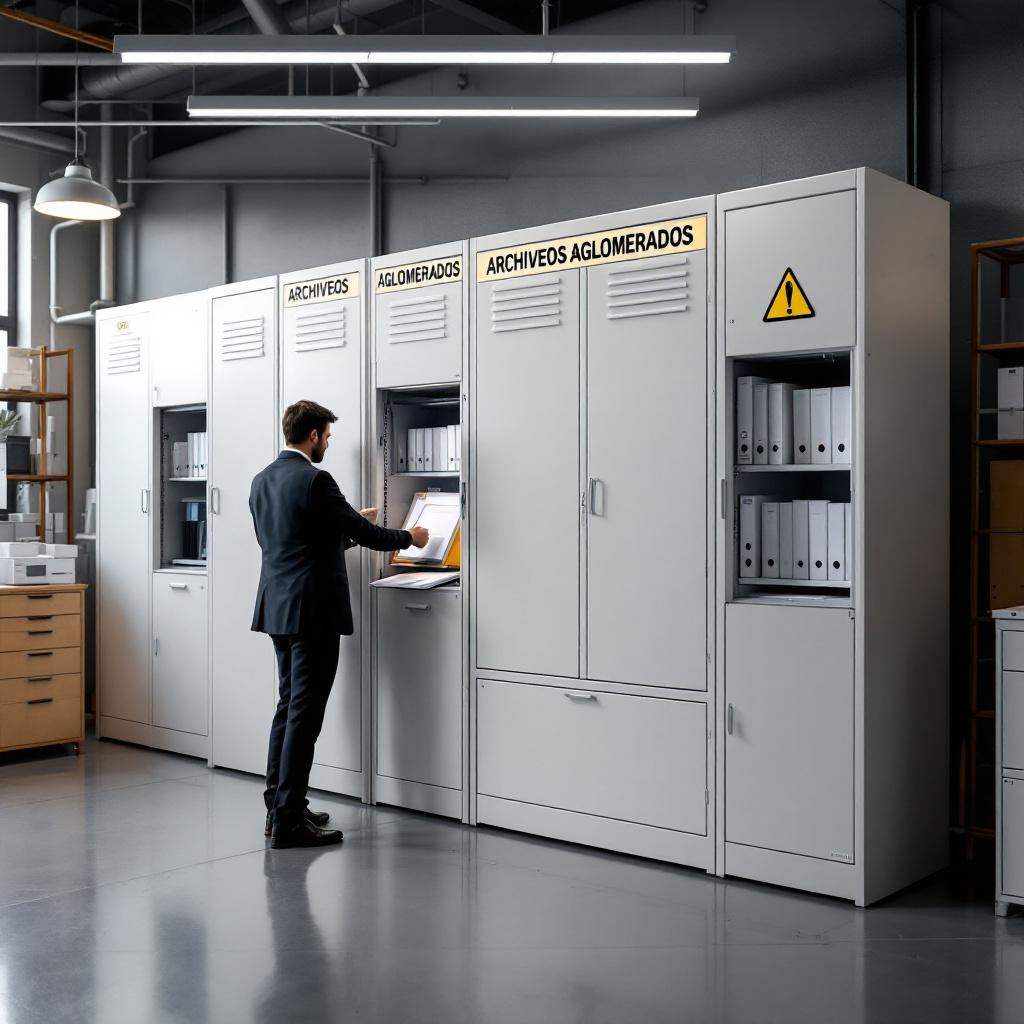 Archiveros aglomerados
