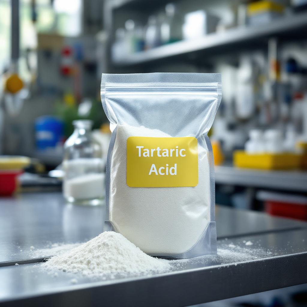Acido tartarico en polvo