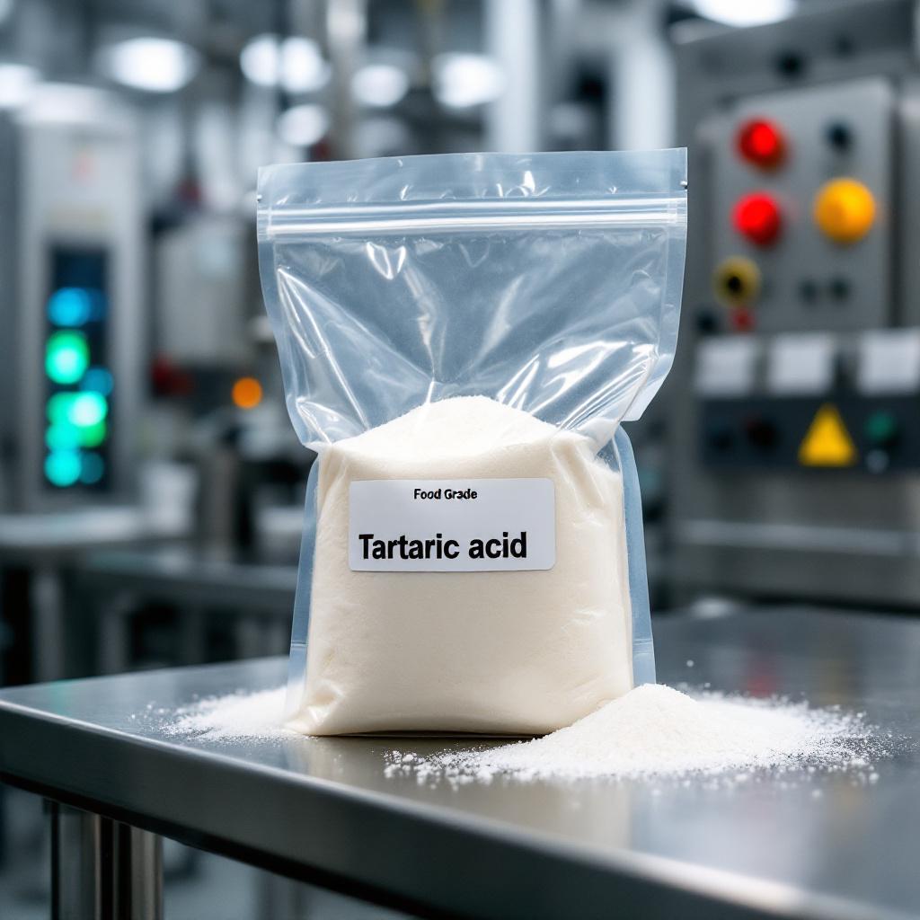 Acido tartarico grado alimenticio