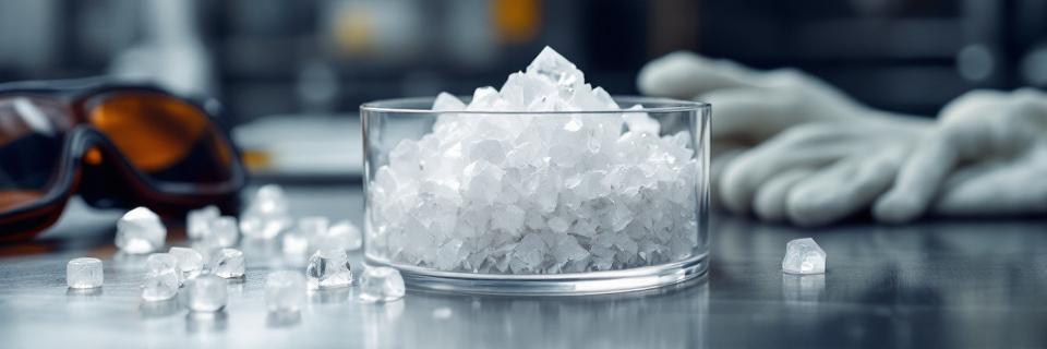 Alumbre cristal chico