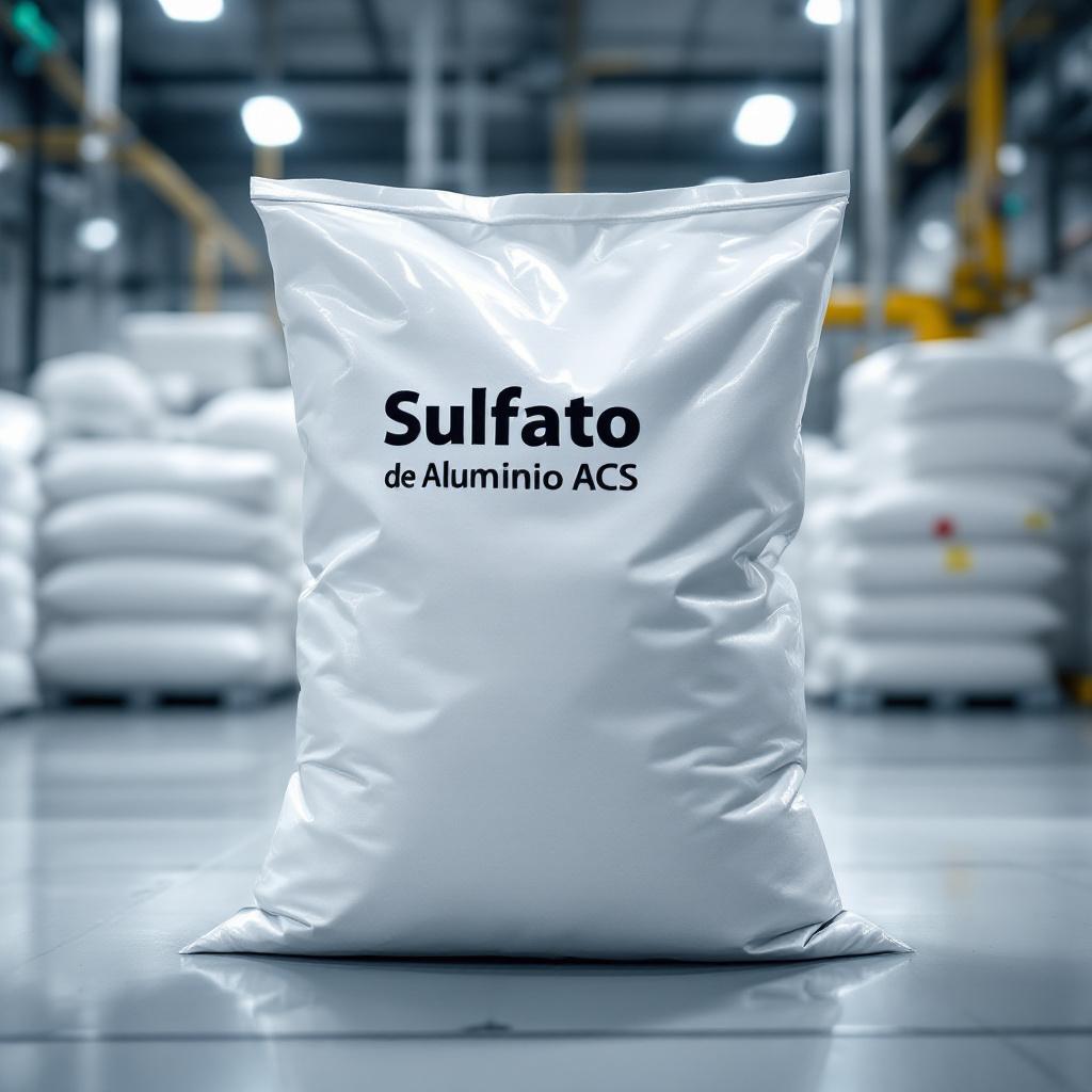 Sulfato de aluminio acs