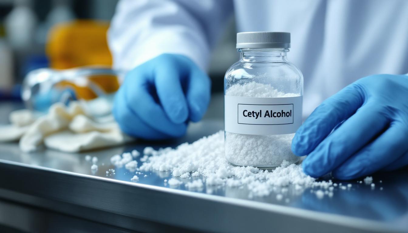 Alcohol cetilico en escamas