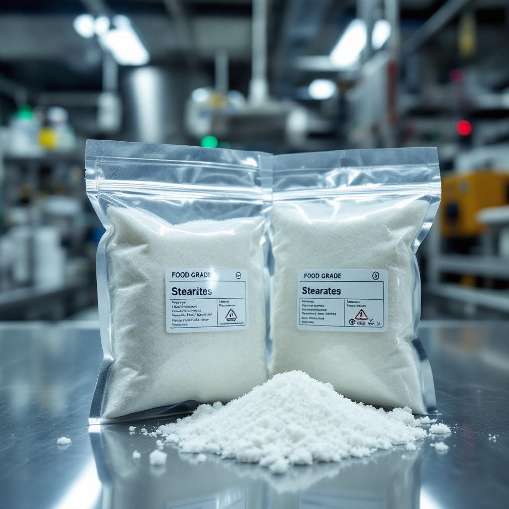 Estearatos grado alimenticio