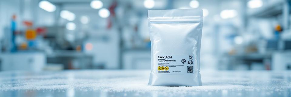 Acido borico grado cosmetico