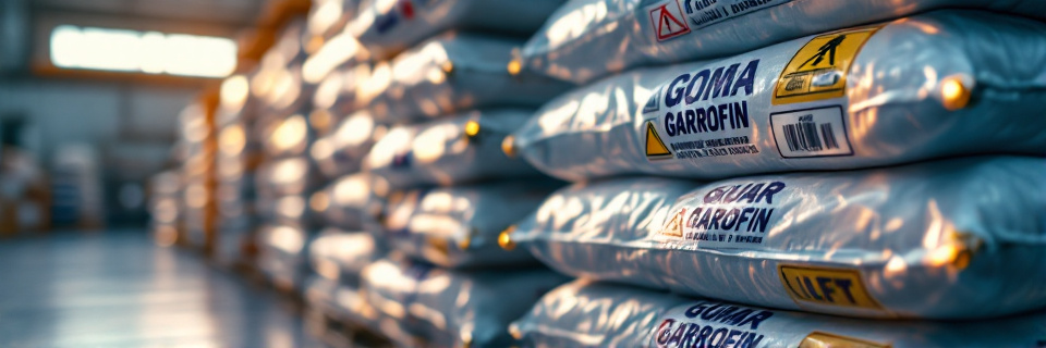 Goma guar goma garrofin