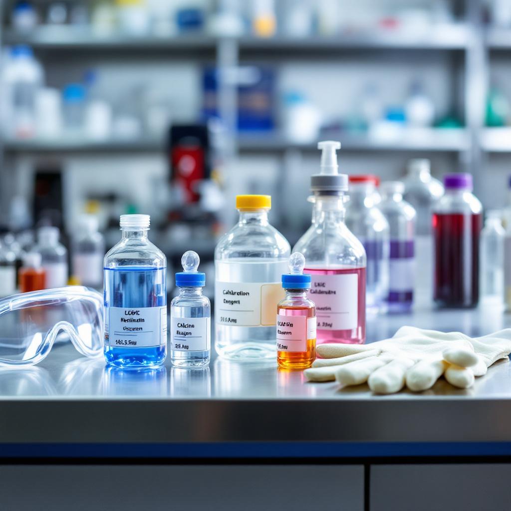 Reactivos quimicos para calibracion