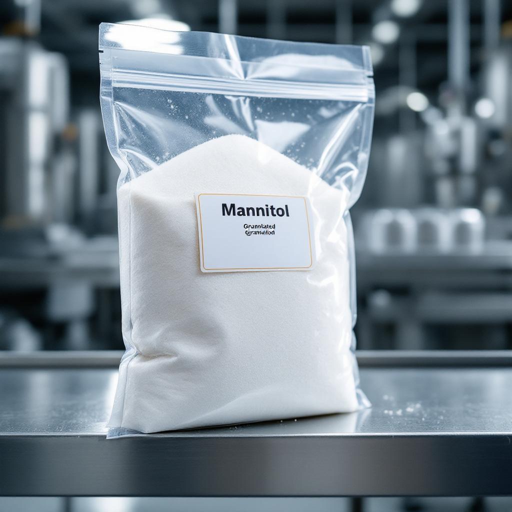 Manitol grado alimenticio
