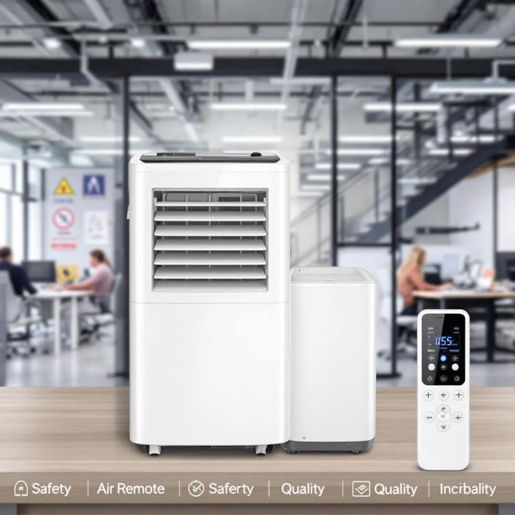 Aire Acondicionado Portatil con Control