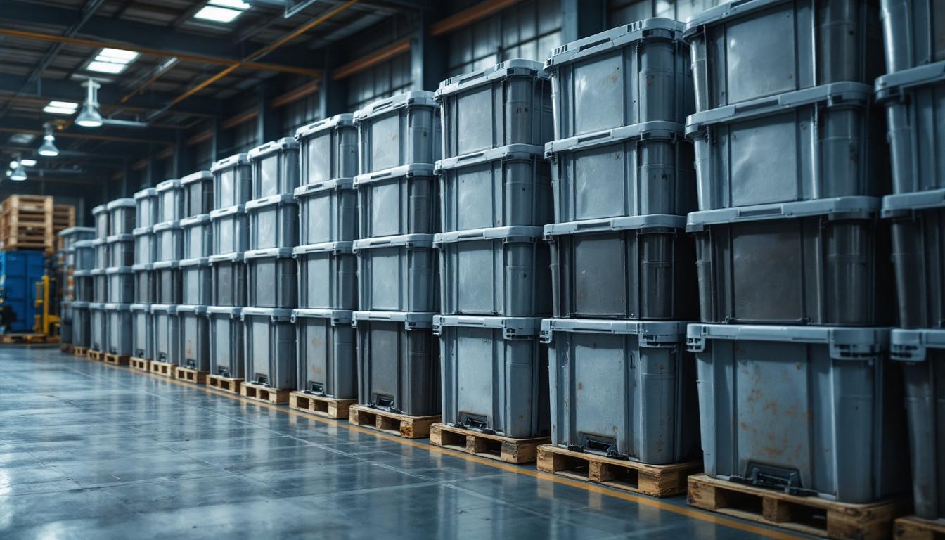 Contenedores Plasticos Industriales