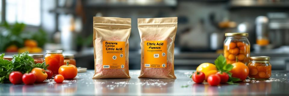 Acido Citrico para Conservas