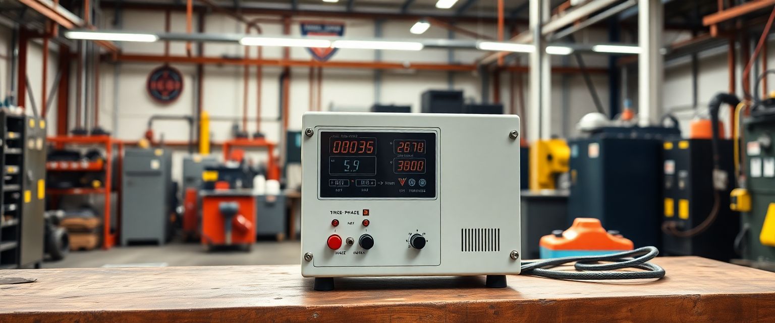 Regulador de Voltaje Industrial Trifasico