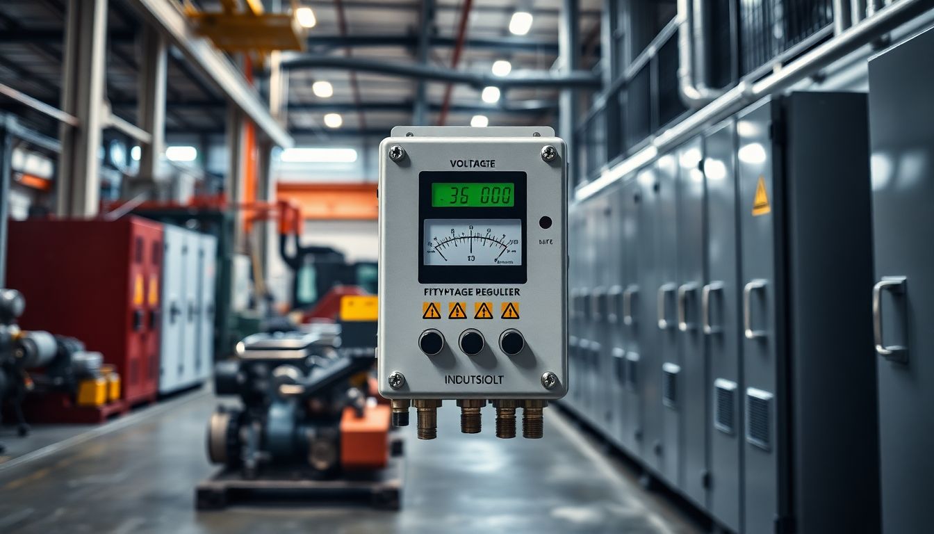 Regulador de Voltaje Industrial Trifasico