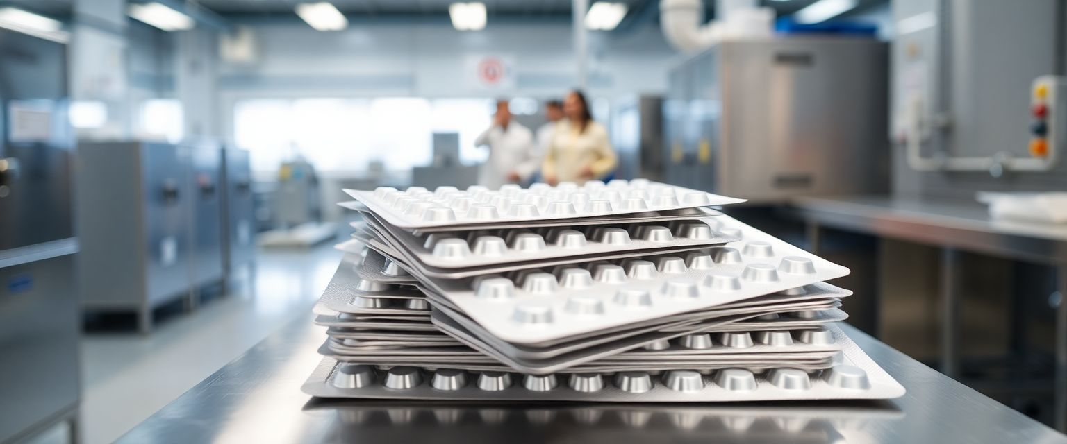 Aluminio para Blister Farmaceutico