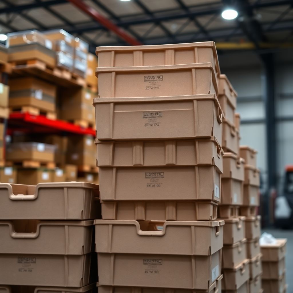 Cajas de Pl&aacute;stico Corrugado