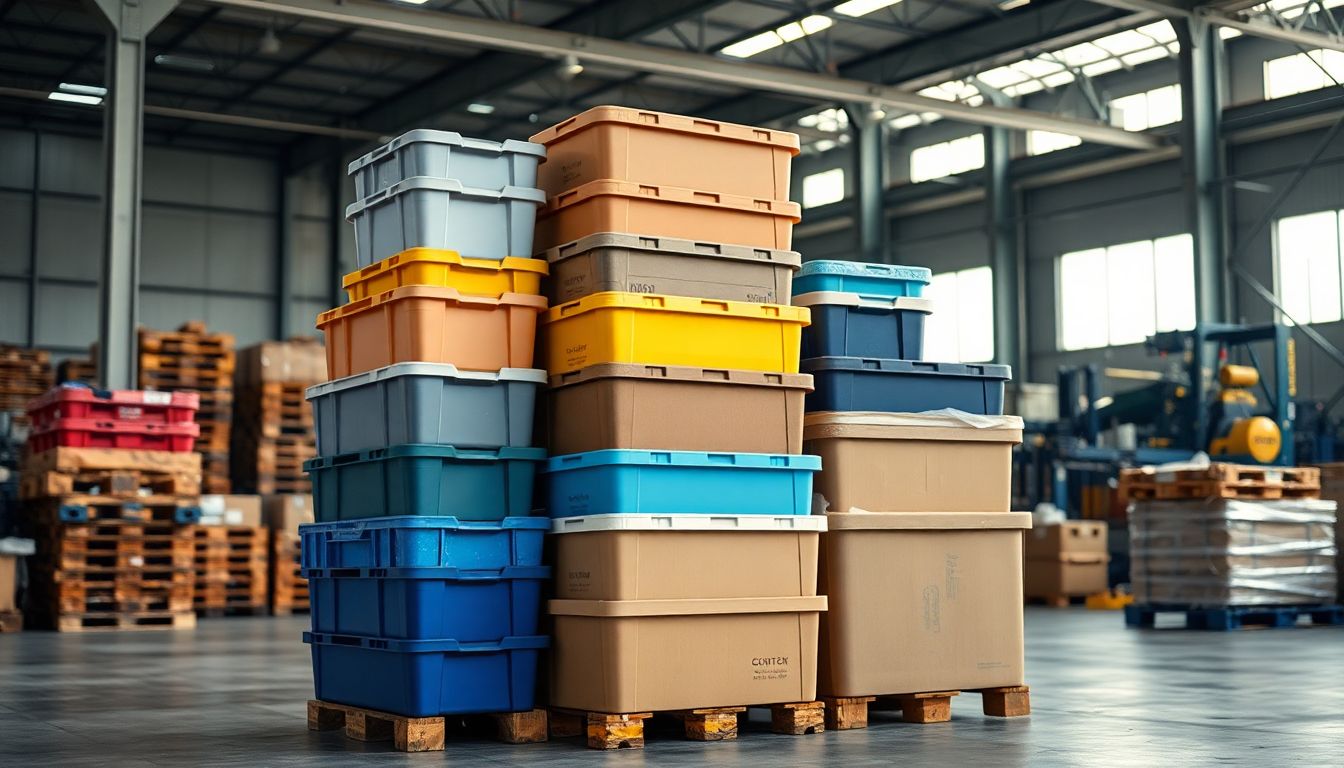 Cajas de Pl&aacute;stico Corrugado