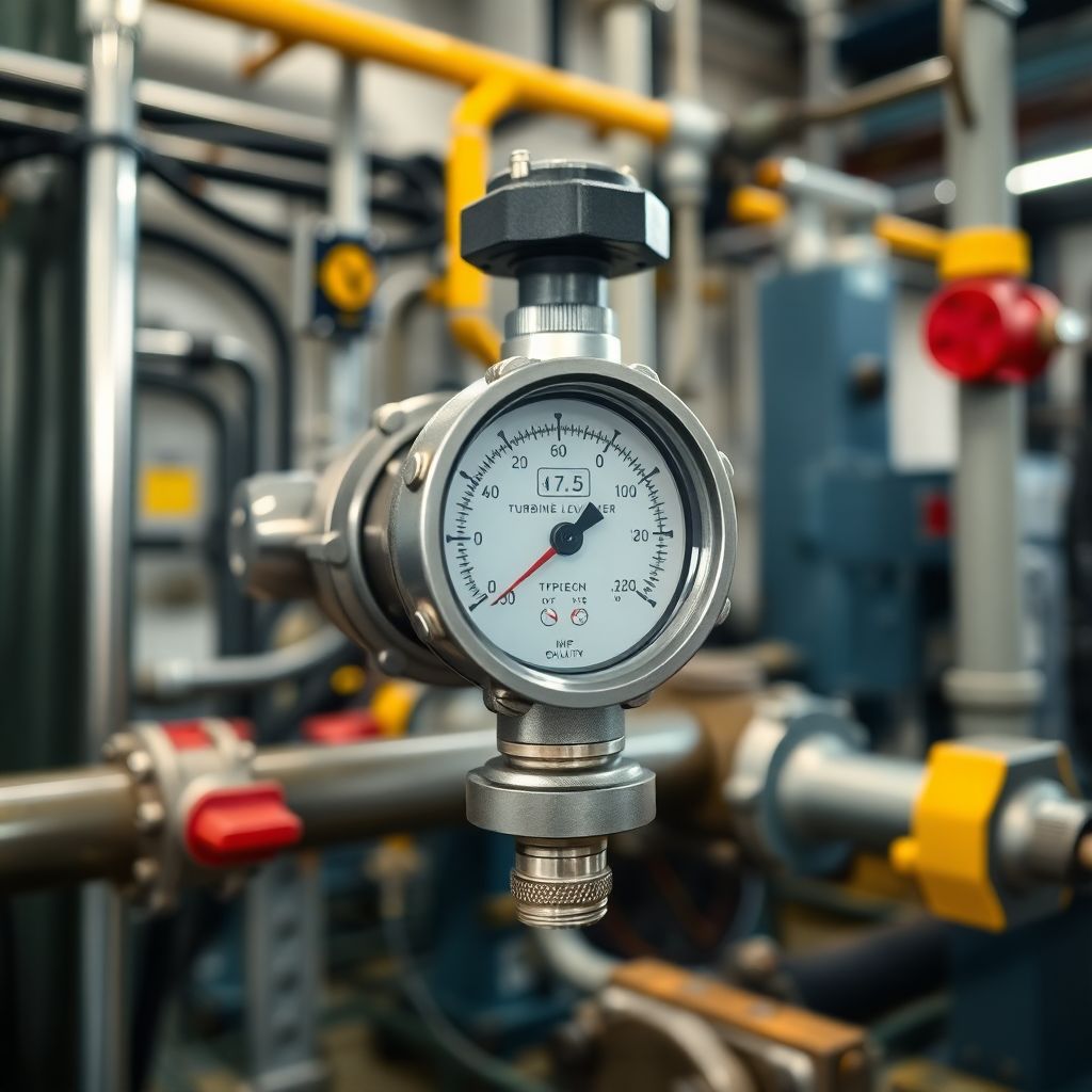 Medidor de Turbina
