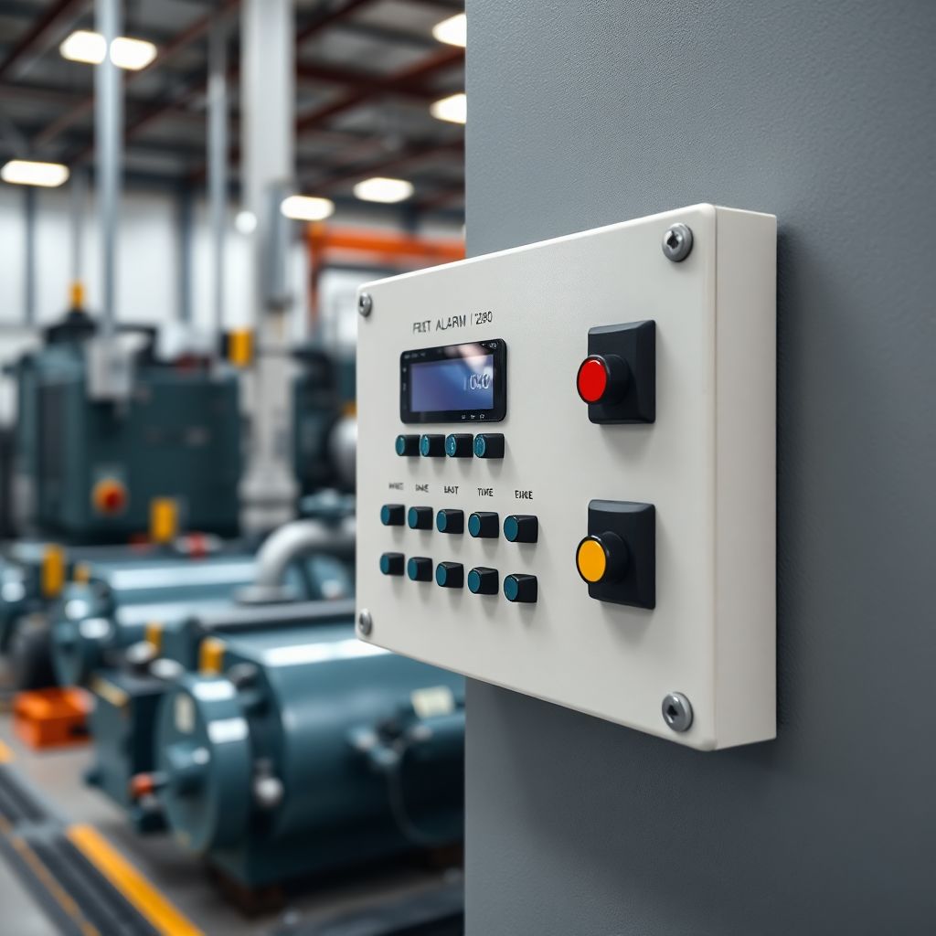 Panel de Control Alarma