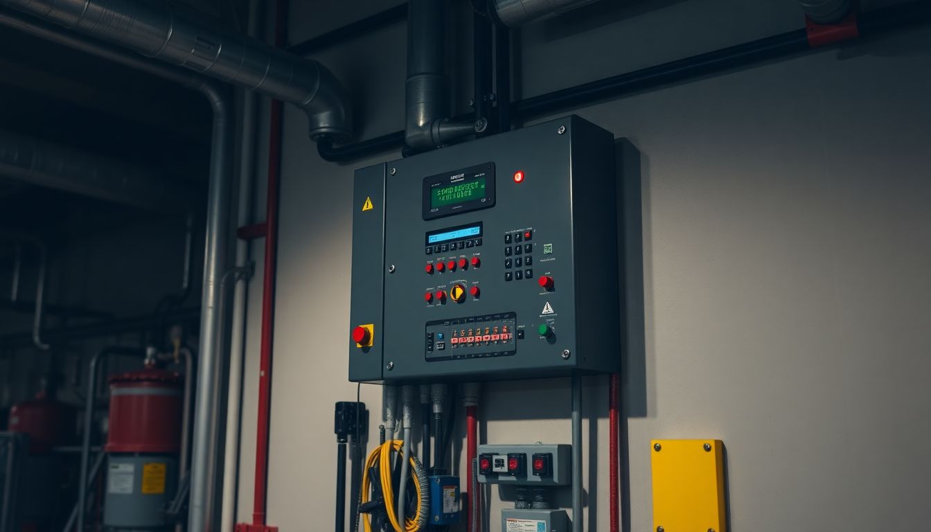Panel de Control Alarma