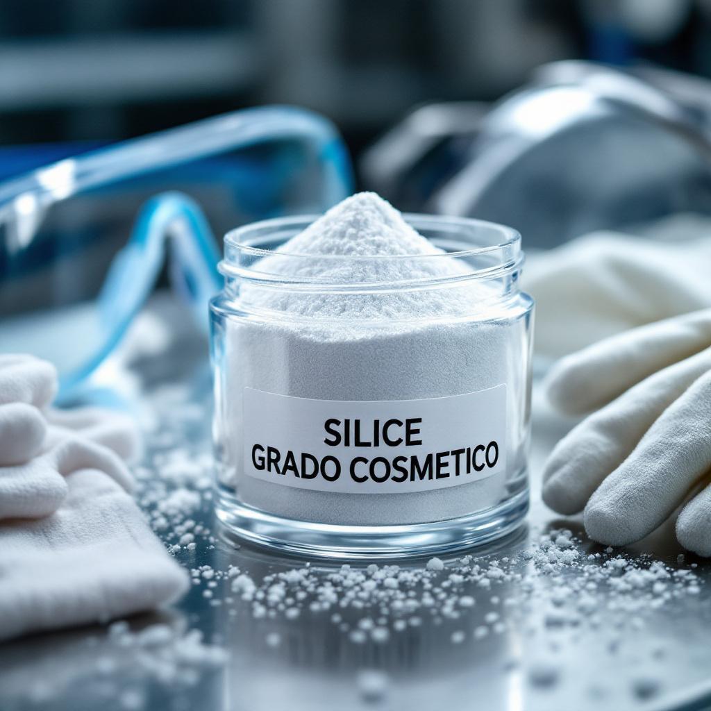 Silice grado cosmetico