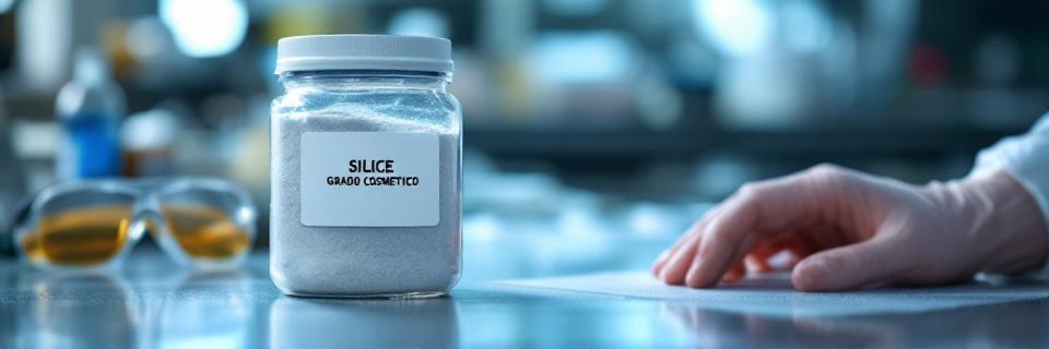 Silice grado cosmetico