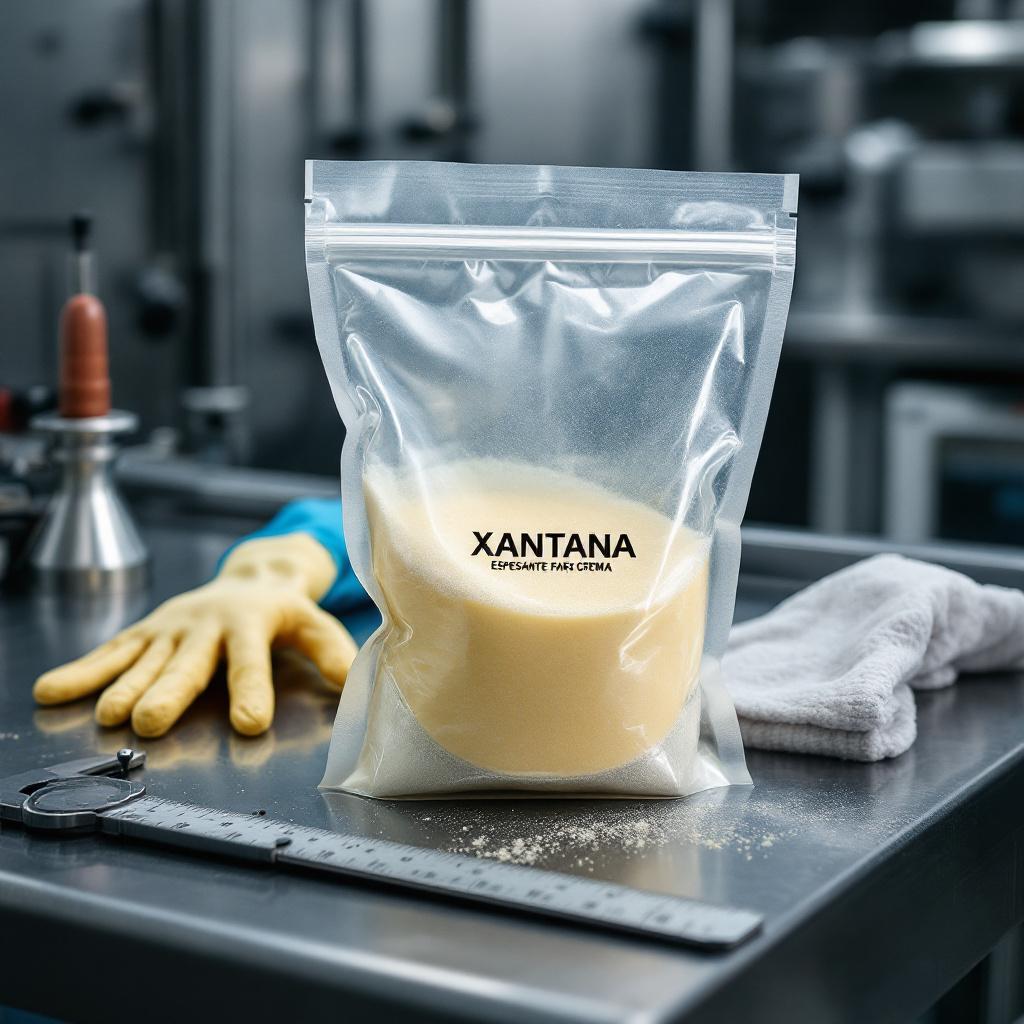 Xantana espesante para crema
