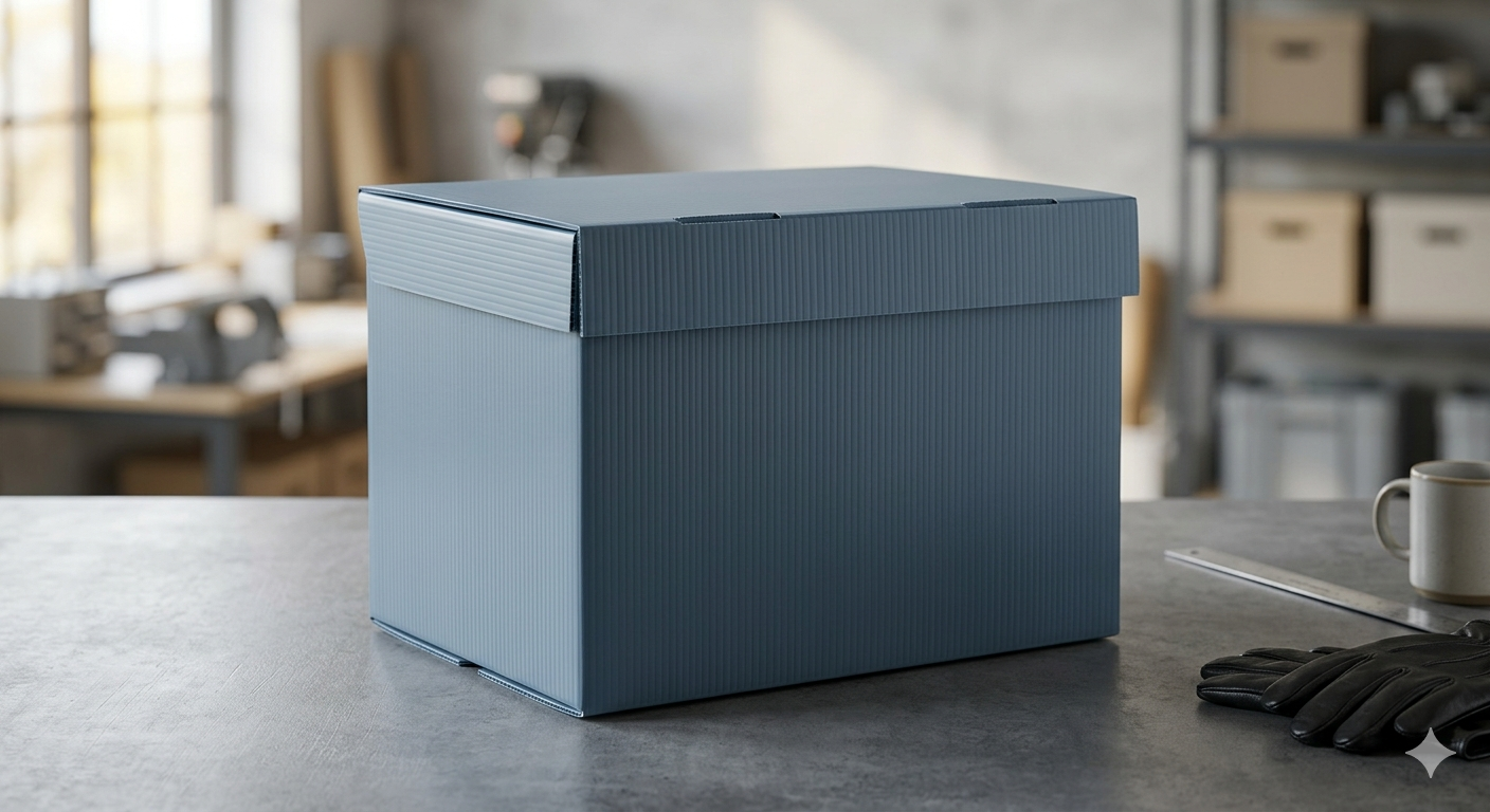 Cajas de Pl&aacute;stico Corrugado