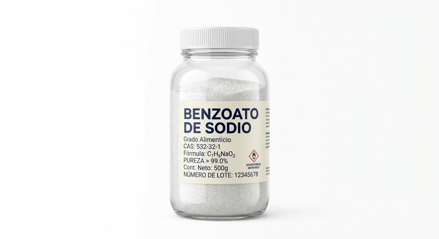 Benzoato de Sodio Como Conservador
