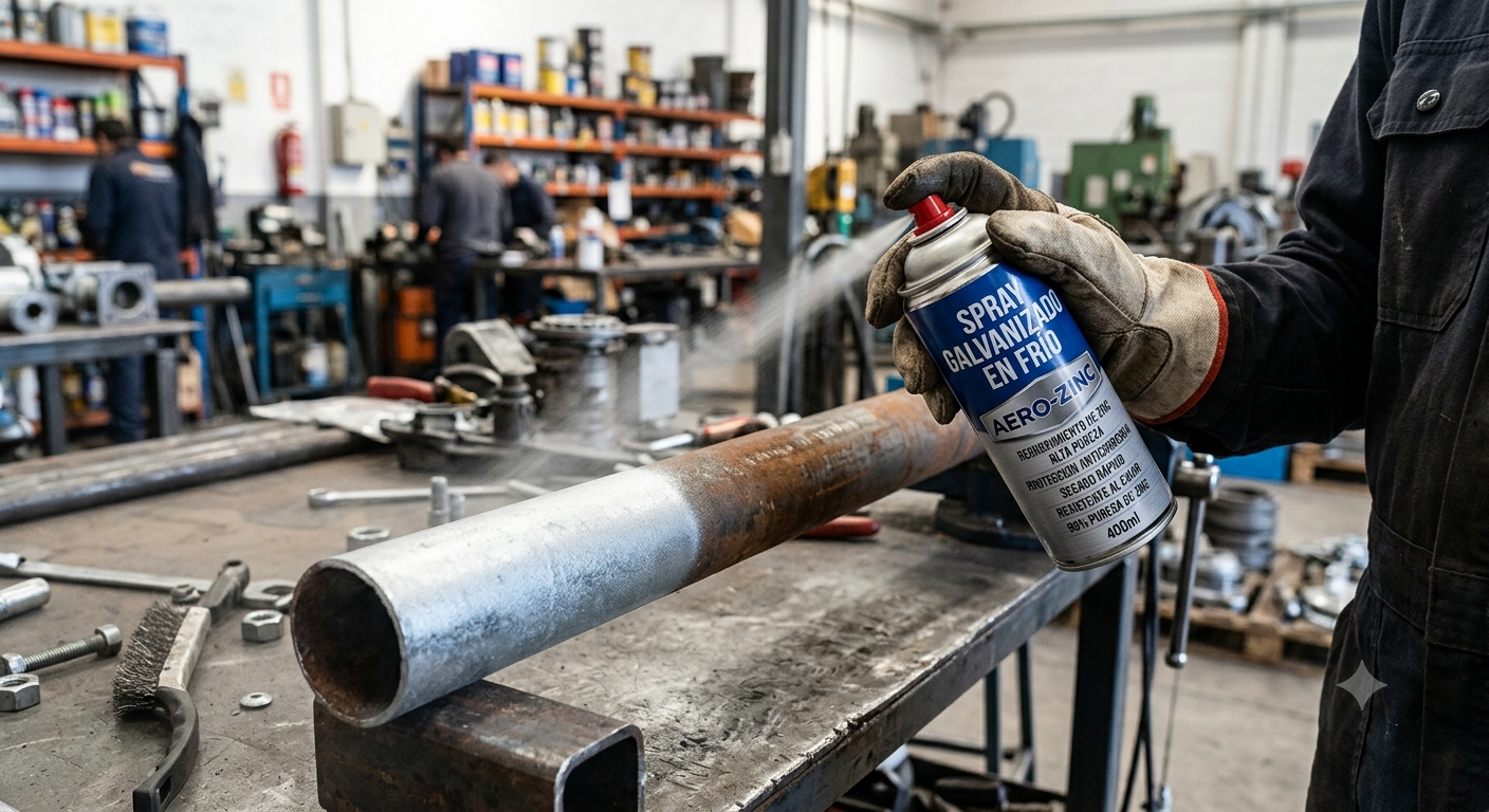Spray Galvanizado en Frio