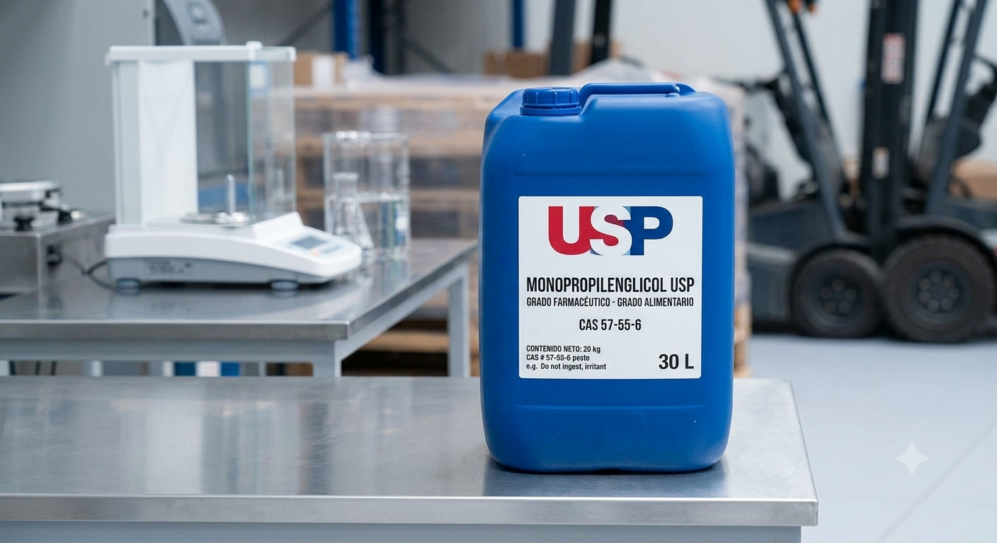 Encuentra Proveedores de Monopropilenglicol USP