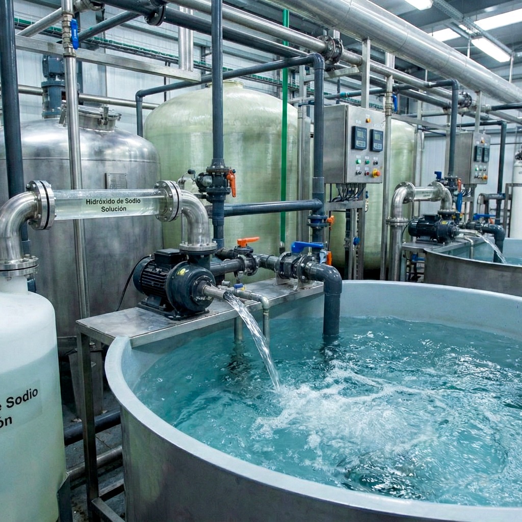 Sosa caustica liquida