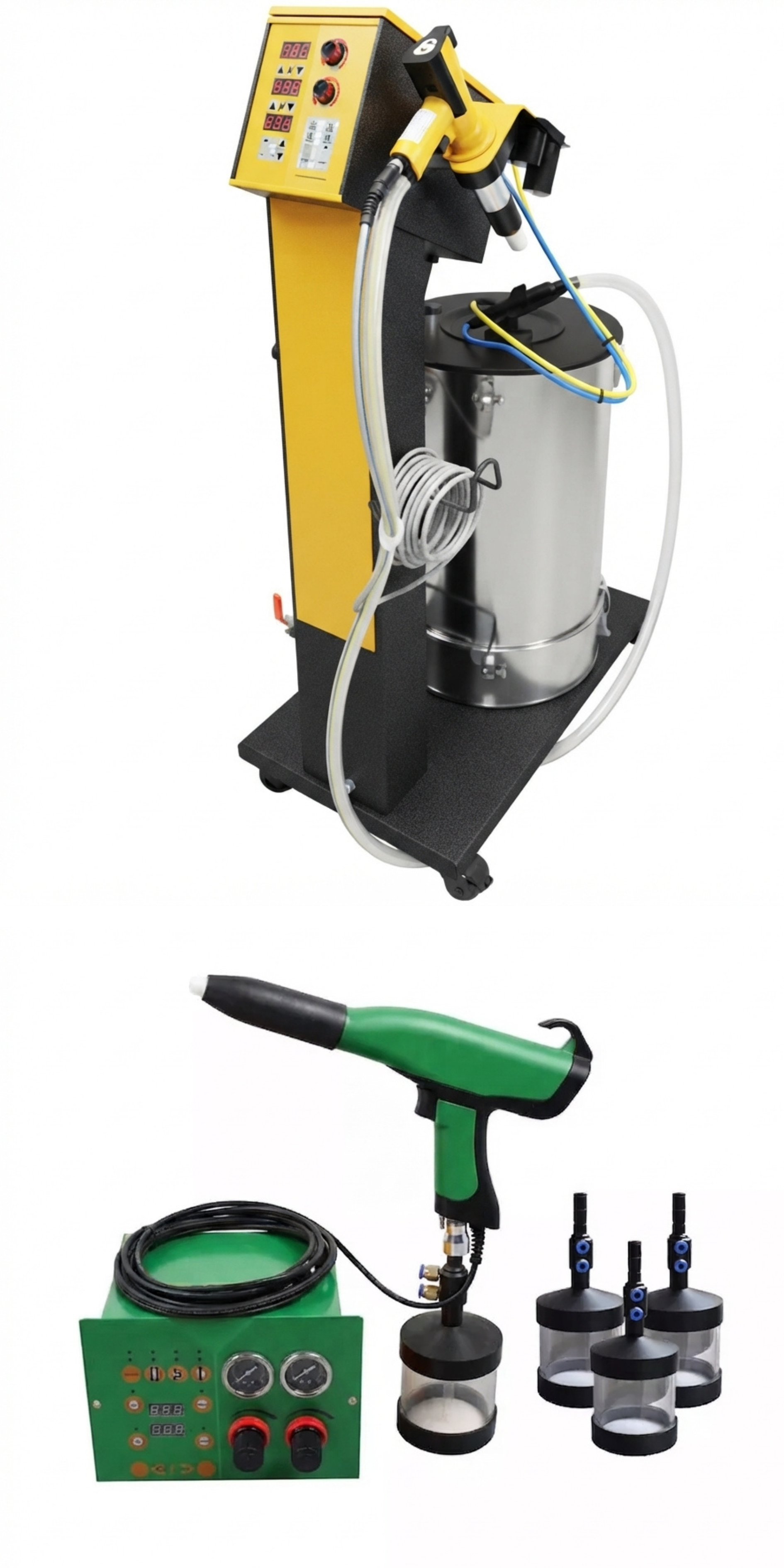 tipos equipos electrostaticos