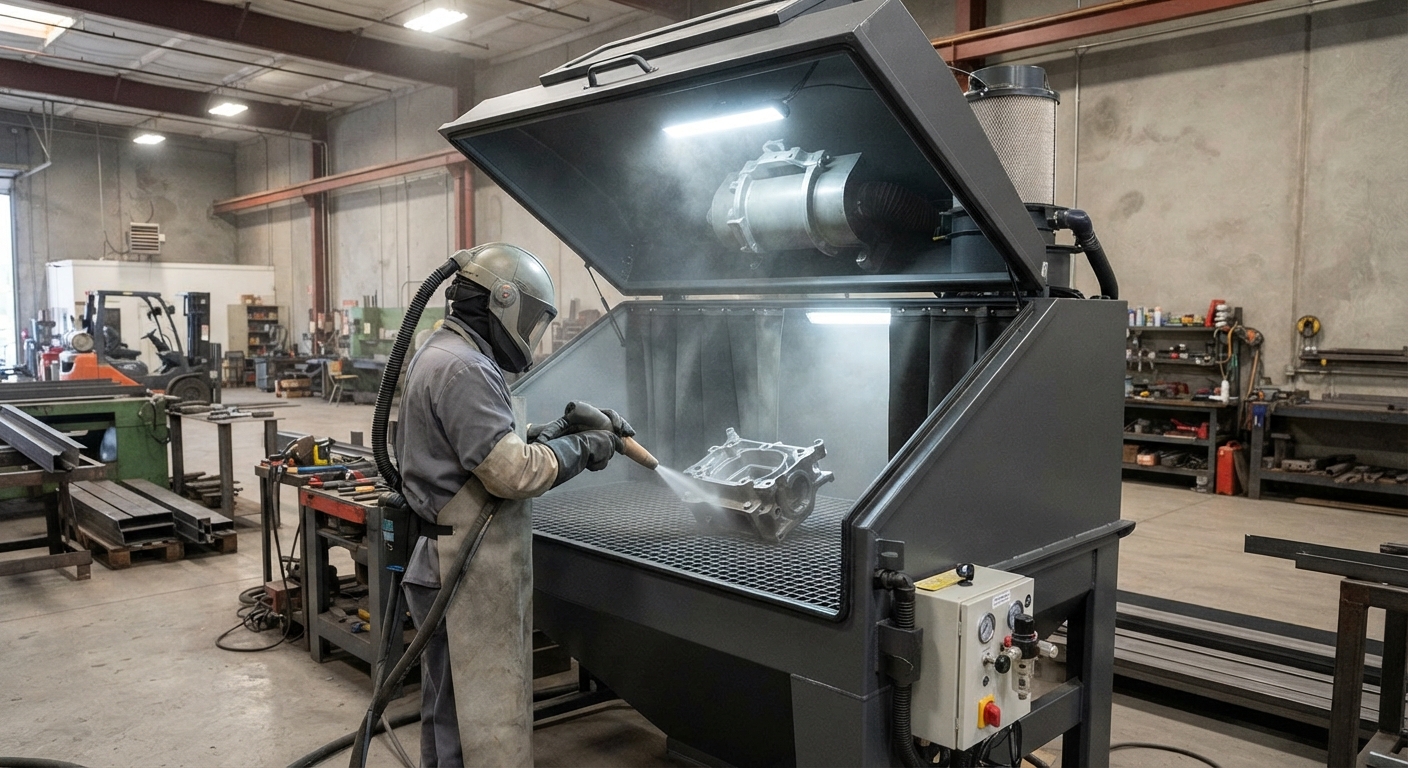 tipos de cabinas sandblast